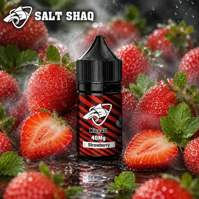 SALT SHAQ 鯊克草莓煙油 30ml 40mg 產品圖