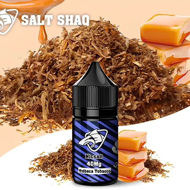 鯊克 SALT SHAQ 翠貝卡菸草煙油 30ml 40mg 鯊克 SALT SHAQ 翠貝卡菸草煙油 30ml 40mg 產品圖