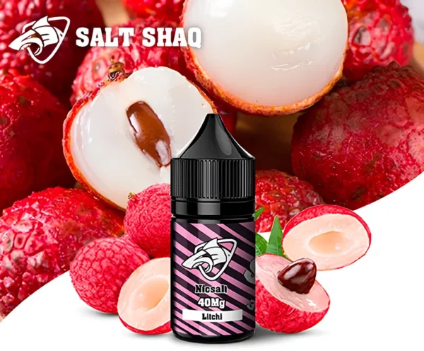 SALT SHAQ 鯊克荔枝煙油 30ml 40mg SALT SHAQ 鯊克荔枝煙油 30ml 40mg 產品圖