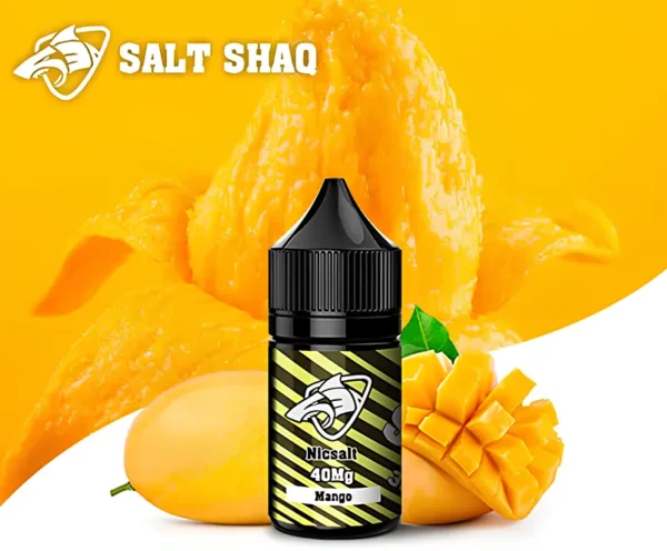 SALT SHAQ 鯊克芒果煙油 30ml 40mg SALT SHAQ 鯊克芒果煙油 30ml 40mg 產品圖