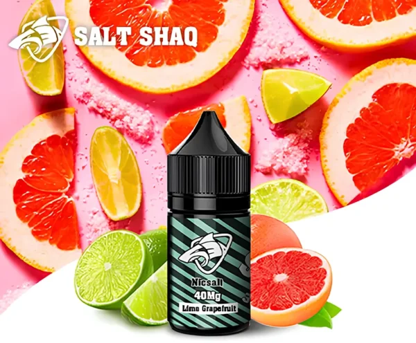 鯊克 SALT SHAQ 青檸西柚煙油 30ml 40mg 鯊克 SALT SHAQ 青檸西柚煙油 30ml 40mg 產品圖