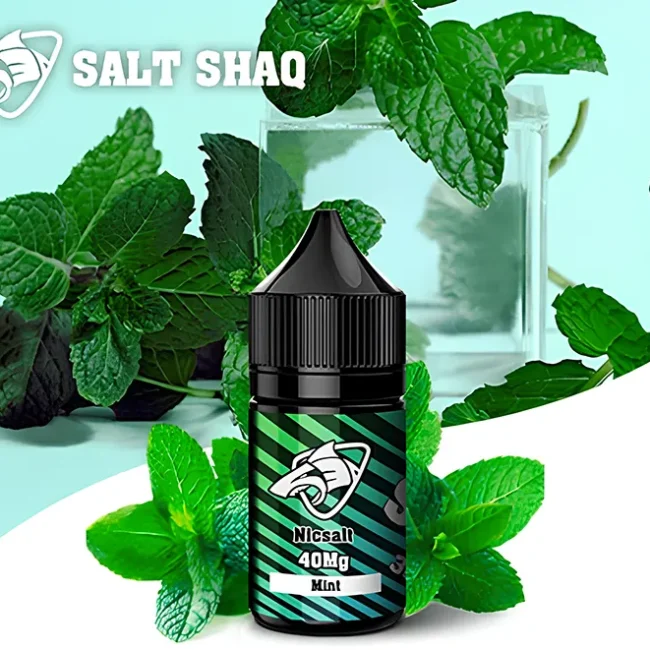 SALT SHAQ 鯊克薄荷煙油 40mg 30ml 產品圖