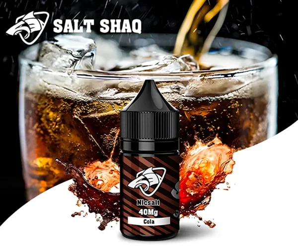 SALT SHAQ 鯊克可樂煙油 40mg 30ml SALT SHAQ 鯊克可樂煙油 40mg 30ml 產品圖