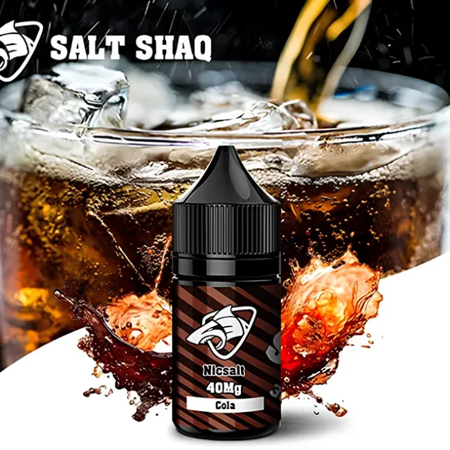 SALT SHAQ 鯊克可樂煙油 40mg 30ml SALT SHAQ 鯊克可樂煙油 40mg 30ml 產品圖