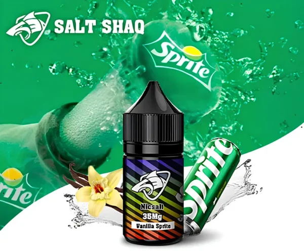 SALT SHAQ 鯊克香草檸檬汽水風味煙油 30ml 40mg SALT SHAQ 鯊克香草檸檬汽水風味煙油 30ml 40mg 產品圖
