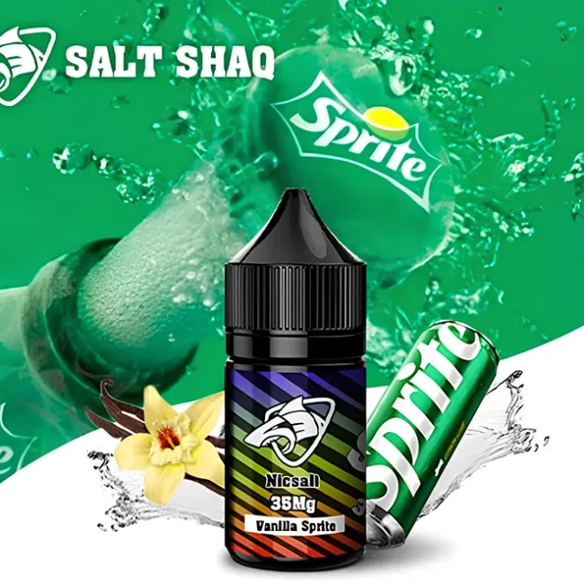 SALT SHAQ 鯊克香草檸檬汽水風味煙油 30ml 40mg SALT SHAQ 鯊克香草檸檬汽水風味煙油 30ml 40mg 產品圖