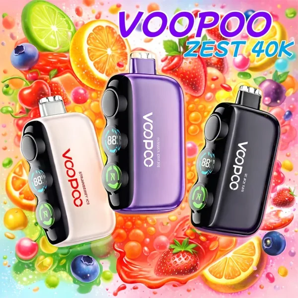VOOPOO ZEST 40000 拋棄式電子煙|20mL 可調設定 雙網狀線圈 VOOPOO ZEST 40000 拋棄式電子煙|20mL 可調設定 雙網狀線圈產品圖